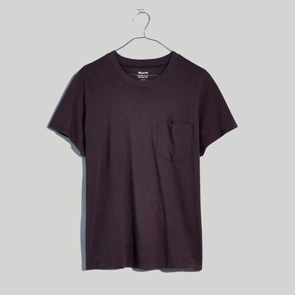 NWT Madewell Softfade Cotton Crewneck Relaxed Tee - Picture 1 of 6